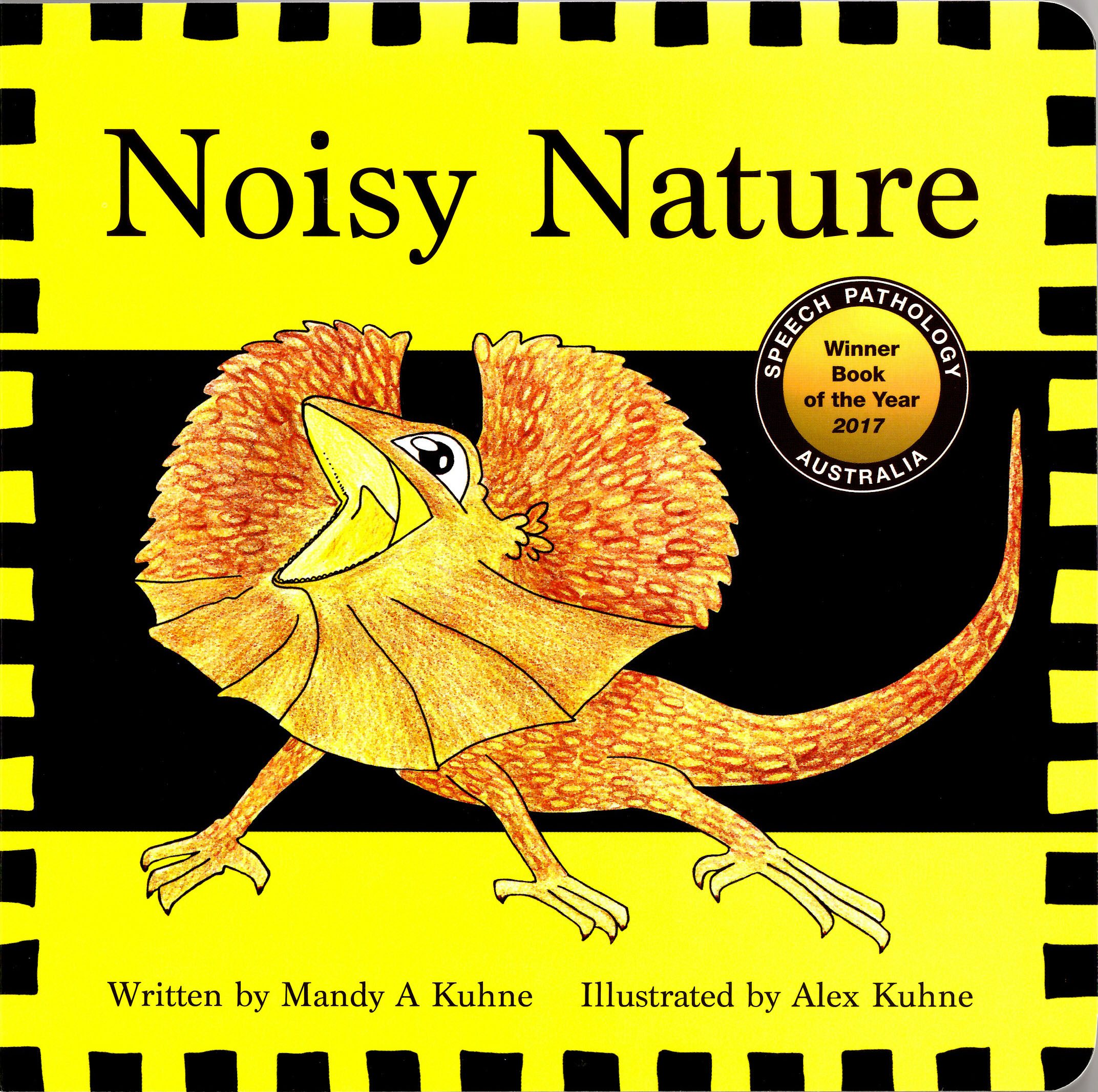 Noisy Nature front cover with sticker (2)